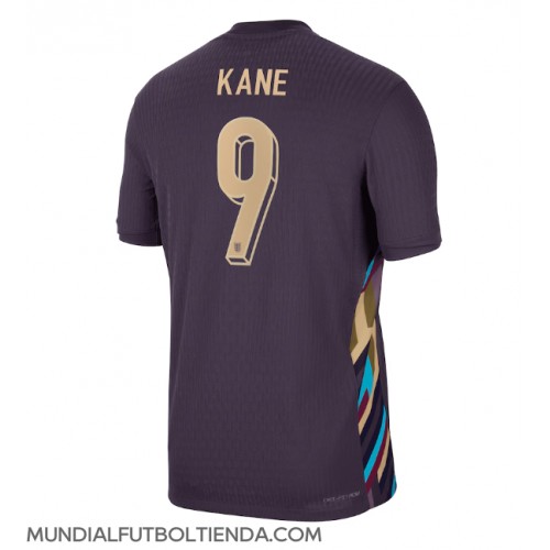 Camiseta Inglaterra Harry Kane #9 Segunda Equipación Replica Eurocopa 2024 mangas cortas